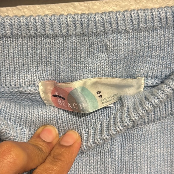 Free People Beach Solar Sweater Set Cardigan Wide Leg Knit - Picture 9 of 10